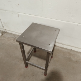 Rvs tafel - 50x50x78 cm
